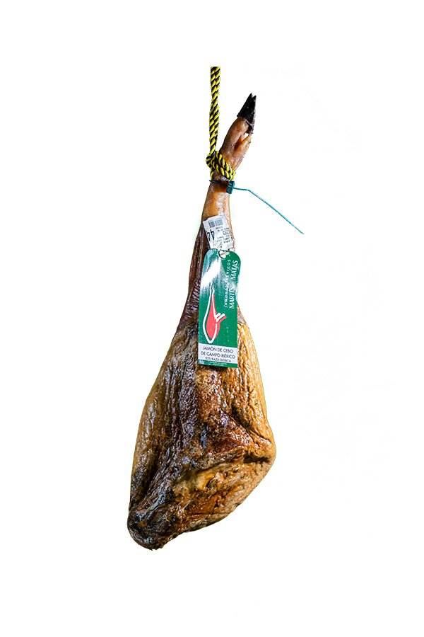 Jamón de Cebo de Campo Ibérico 50% Raza Ibérica Martín Matas